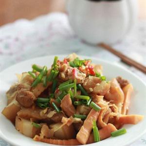 Cách làm thịt heo kho măng chua