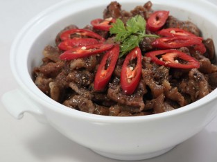 Thịt heo kho tiêu