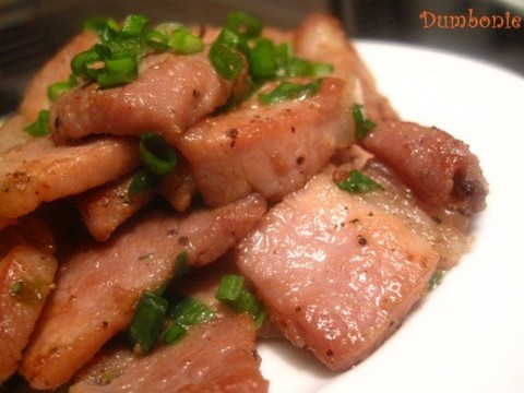 Thịt heo kho tiêu