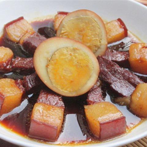 Cách làm thịt heo kho trứng gà