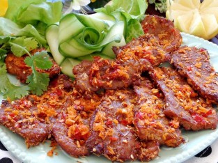 Thịt heo miếng khô đơn giản cực ngon