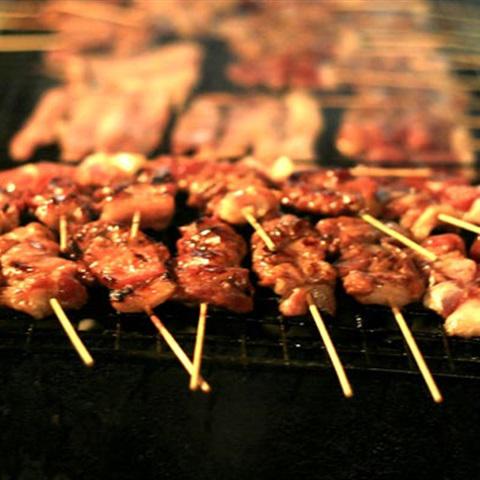 Cách làm thịt heo nướng xiên