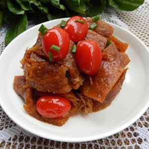 Cách làm thịt heo om cà chua