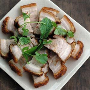 Cách làm thịt heo quay giòn