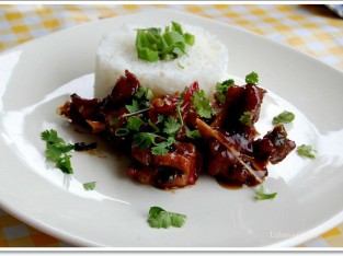 Thịt heo ram mặn