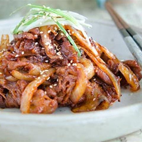 Cách làm thịt heo xào cay