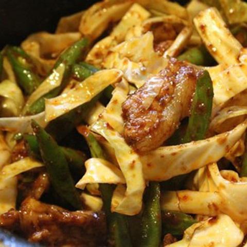 Cách làm thịt heo xào tương ớt