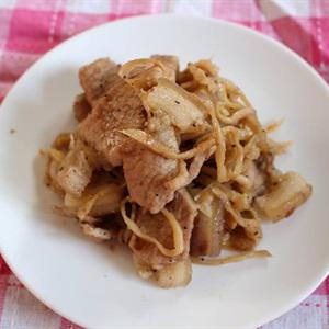 Cách làm thịt kho củ cải mặn