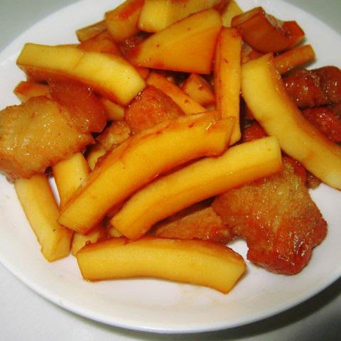 Cách làm thịt kho cùi dừa