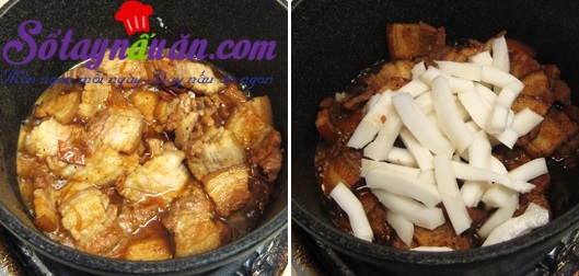 Thịt kho dừa đậm đà đưa cơm