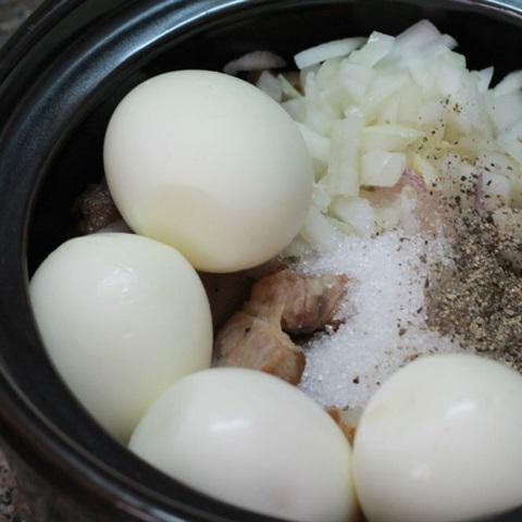 Cách làm thịt kho trứng