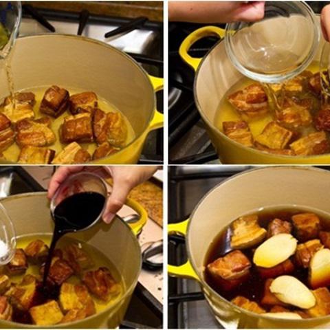 Cách làm thịt kho trứng kiểu Nhật