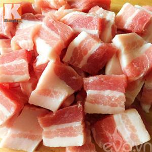 Cách làm thịt lợn kho trứng cút