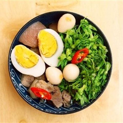 Cách làm thịt lợn kho trứng