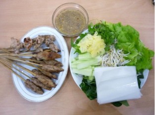 Thịt nắm nướng