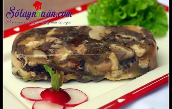 Thịt nấu đông – món ăn cổ truyền của người Việt