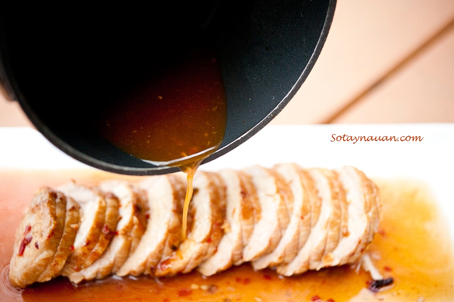 Thịt nướng sốt tỏi cho cuối tuần sum họp