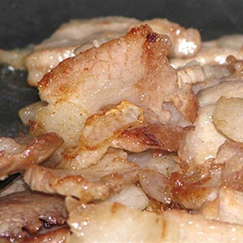 Cách làm thịt rang mắm tép