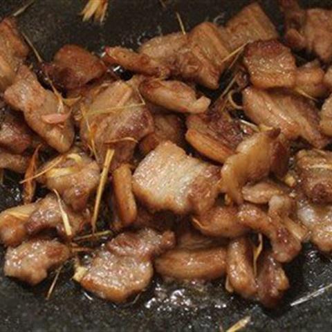 Cách làm thịt rang sả