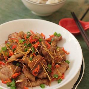 Cách làm thịt rang sả