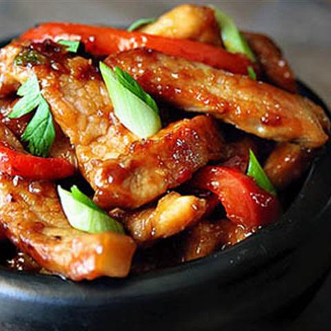 Cách làm thịt rim mứt đào