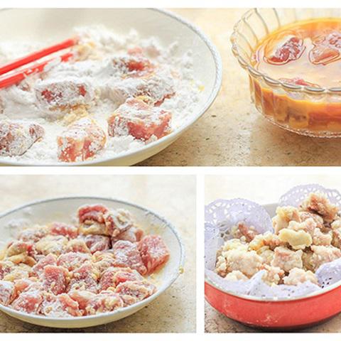 Cách làm thịt sốt chua ngọt