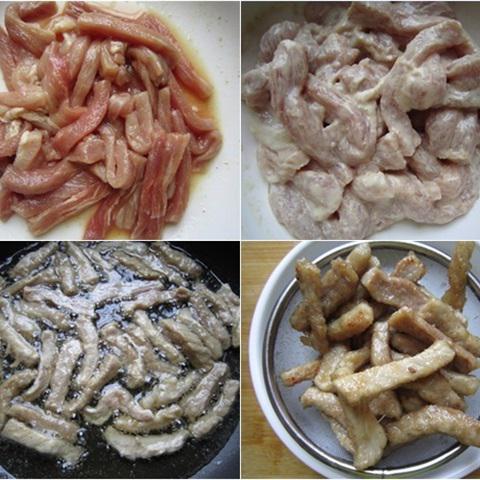 Cách làm thịt thăn sốt chua ngọt