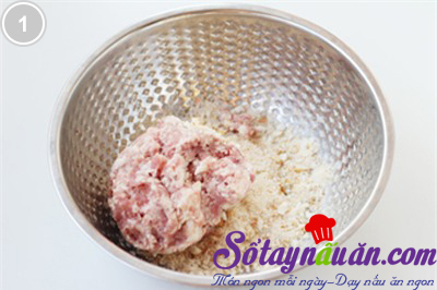 Thịt viên sốt cà chua