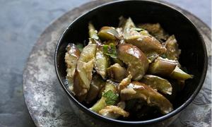 Thịt viên trà xanh nướng thơm nức mũi