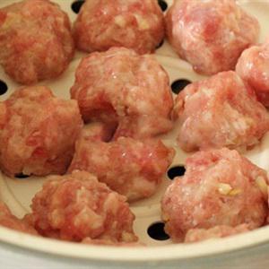 Cách làm thịt viên xíu mại