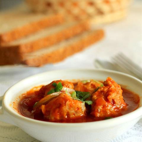 Cách làm thịt viên xíu mại