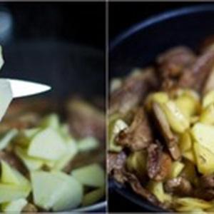 Cách làm thịt vịt hầm táo