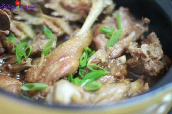 Thịt vịt kho gừng – thơm ngon từng miếng thịt