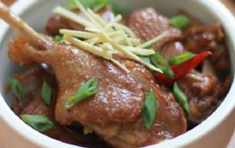 Thịt vịt kho gừng – thơm ngon từng miếng thịt