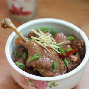 Cách làm thịt vịt kho gừng