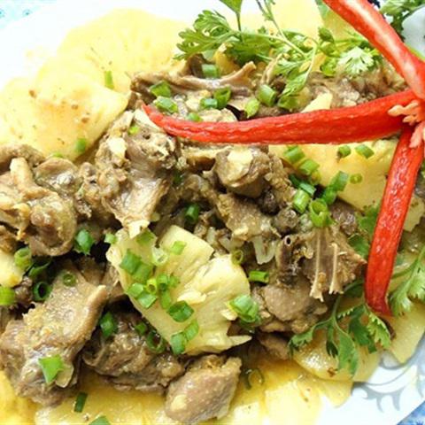 Cách làm thịt vịt nấu thơm