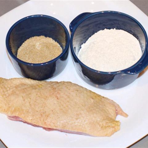 Cách làm thịt vịt tẩm mè