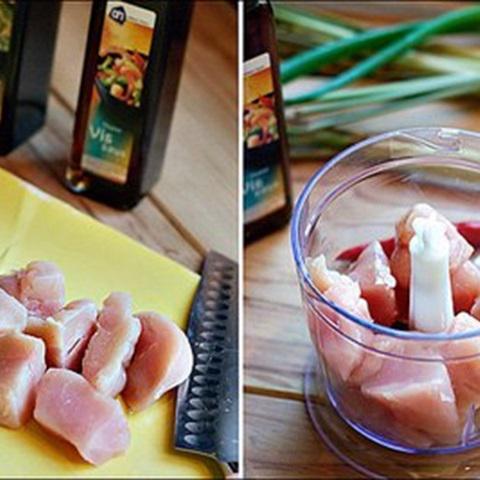 Cách làm thịt xay xiên nướng