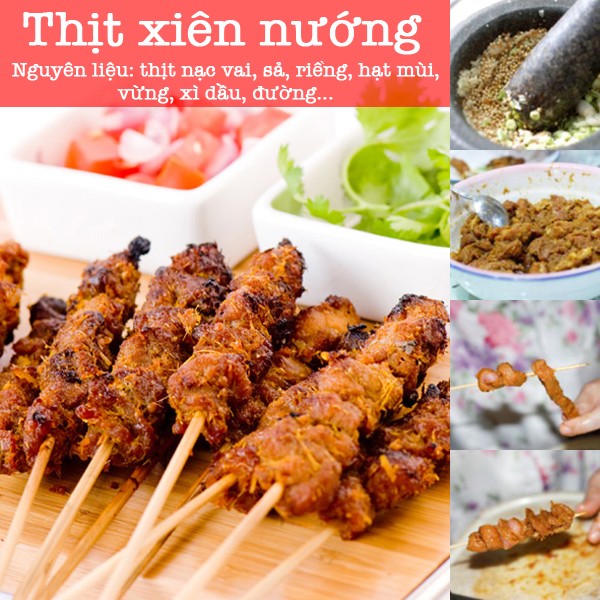 Thịt xiên nướng