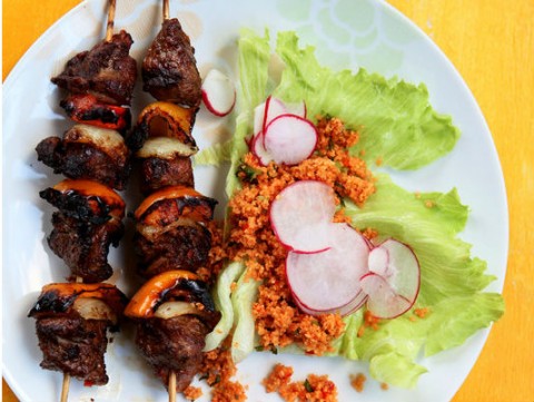 Thịt xiên nướng