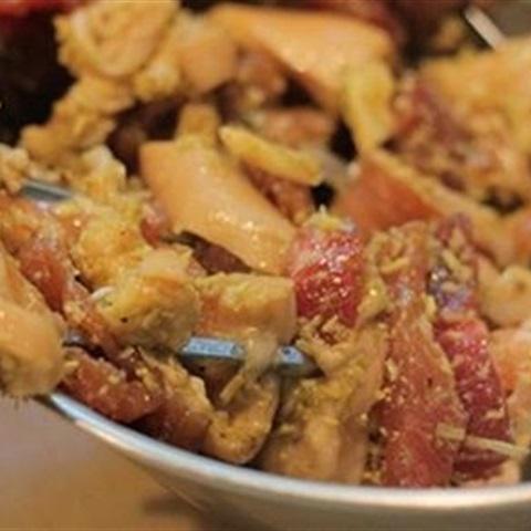 Cách làm thịt xiên nướng riềng mẻ