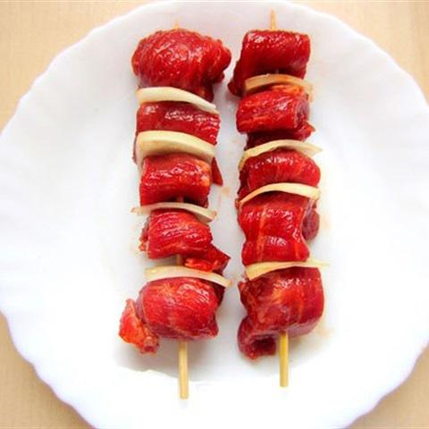 Cách làm thịt xiên xá xíu