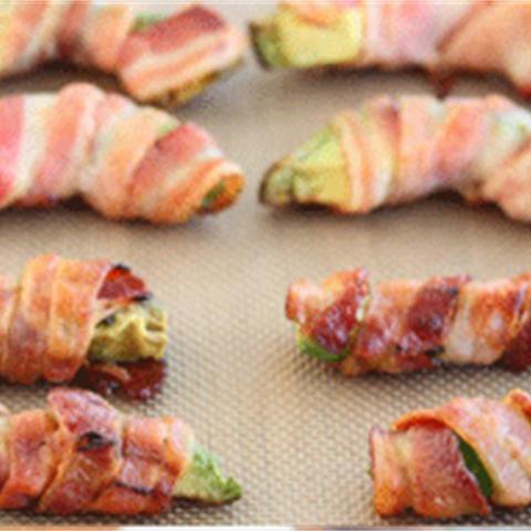 Cách làm thịt xông khói cuộn bơ