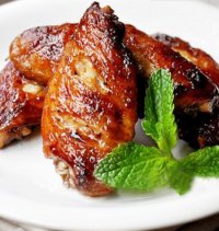 Thơm lừng cánh gà nướng dầu hào