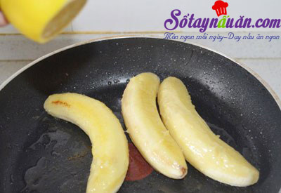 Thơm lừng chuối nướng mật ong