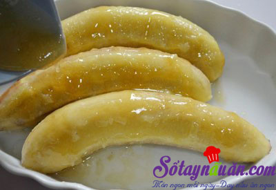 Thơm lừng chuối nướng mật ong