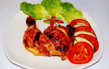 Thơm lừng: Gà nướng chanh ớt