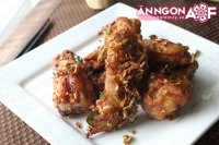 Thơm lừng món cánh gà chiên sả, lá chanh