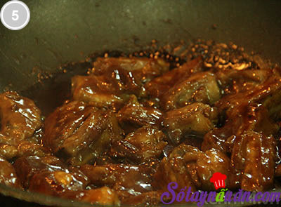 Thơm lừng sườn nướng sốt cà phê