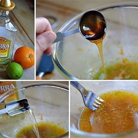 Cách làm thơm nướng xiên que